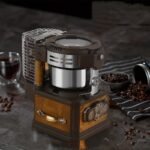Commercial Fully Automatic Small Retro Bean Baking Machine - Image 5