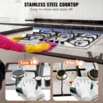 Gas Cooktop 30 Inch, Max 12250BTU 5 Burners Built-in Stainless Steel Gas Stove Top, LPG NG Convertible Dual Fuel Natural Gas Hob With Thermocouple Protection - Image 6