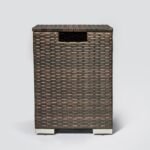 Rattan Propane Tank Cover Gas Bottle Cover Outdoor Wicker Gas Cylinder Cover - Image 4