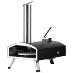 VEVOR 12Outdoor Pizza Oven Portable Wood Pellet Pizza Oven Camping W Rotation - Image 6