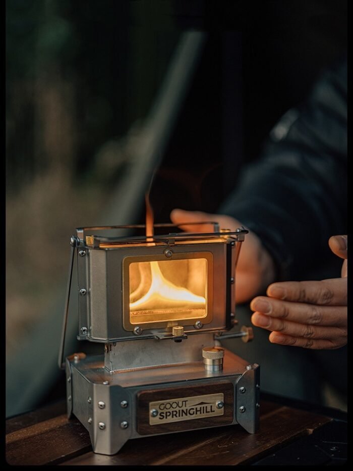 Camping Glass Lamp Mini Stove Tea-boiling - Image 8