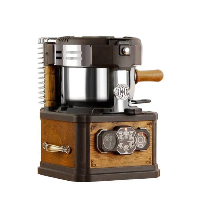 Commercial Fully Automatic Small Retro Bean Baking Machine - Image 3