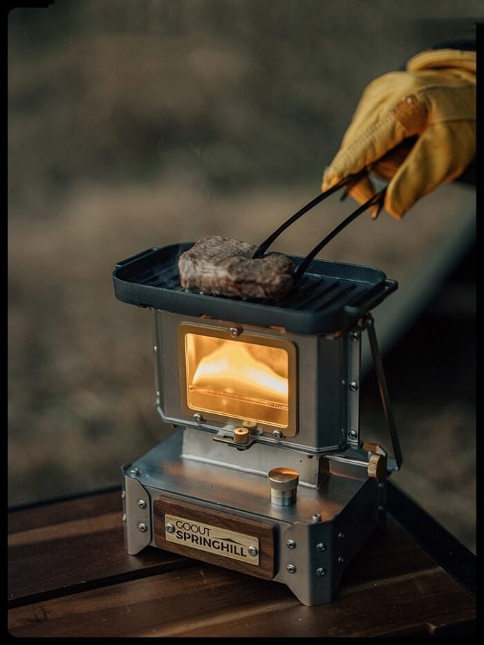 Camping Glass Lamp Mini Stove Tea-boiling - Image 9