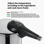 Stainless Steel Pressure Cooker Is Easy To Clean - Image 4