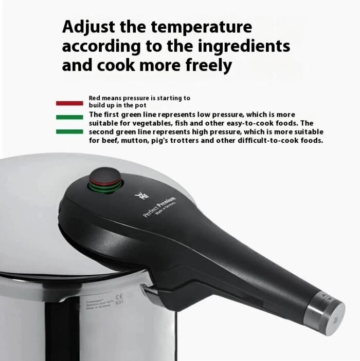 Stainless Steel Pressure Cooker Is Easy To Clean - Image 4