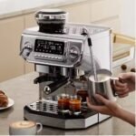Cappuccino Express Espresso Coffee Machine With Steam Wand - Image 5