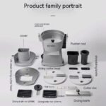 Multifunctional Electric Vegetable Cutter Commercial Fruits And Vegetables - Image 7
