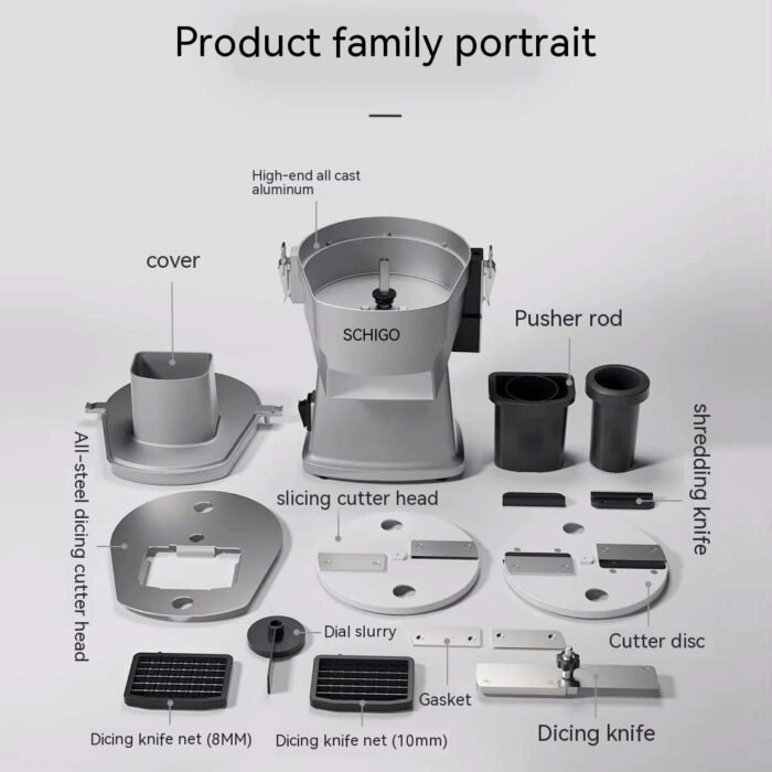 Multifunctional Electric Vegetable Cutter Commercial Fruits And Vegetables - Image 7
