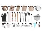 Baking Tools Oven Cake Mold Pan Full Set Pizza Plate - Image 7