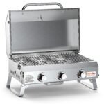Desktop Gas Barbecue Grill With 3 Burners - Image 6