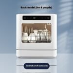 Small Desktop Household Installation-free Automatic Dishwasher - Image 3