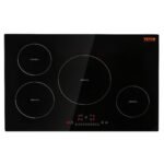 Electric Cooktop, 4 Burners, 30 Induction Stove Top, Built-in Magnetic Cooktop 7500W, 9 Heating Level Multifunctional Burner, LED Touch Screen With Child Lock  Over-Temperature Protection - Image 8
