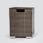 Rattan Propane Tank Cover Gas Bottle Cover Outdoor Wicker Gas Cylinder Cover - Image 7