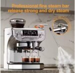 Cappuccino Express Espresso Coffee Machine With Steam Wand - Image 3