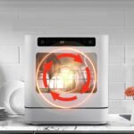 Mini Embedded Household Full-automatic High-temperature Drying Disinfection 110V Dishwasher - Image 4