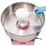VEVOR Electric Cotton Candy Machine, 1000W Candy Floss Maker, Commercial Cotton Candy Machine With Stainless Steel Bowl, Sugar Scoop, And Drawer, Perfect For Home Kids Birthday, Family Party Pink - Image 5