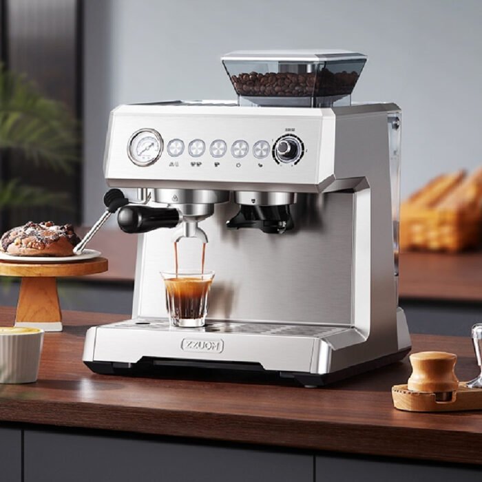 Italian Coffee Machine Fully Automatic Household Freshly Ground Concentrate - Image 1