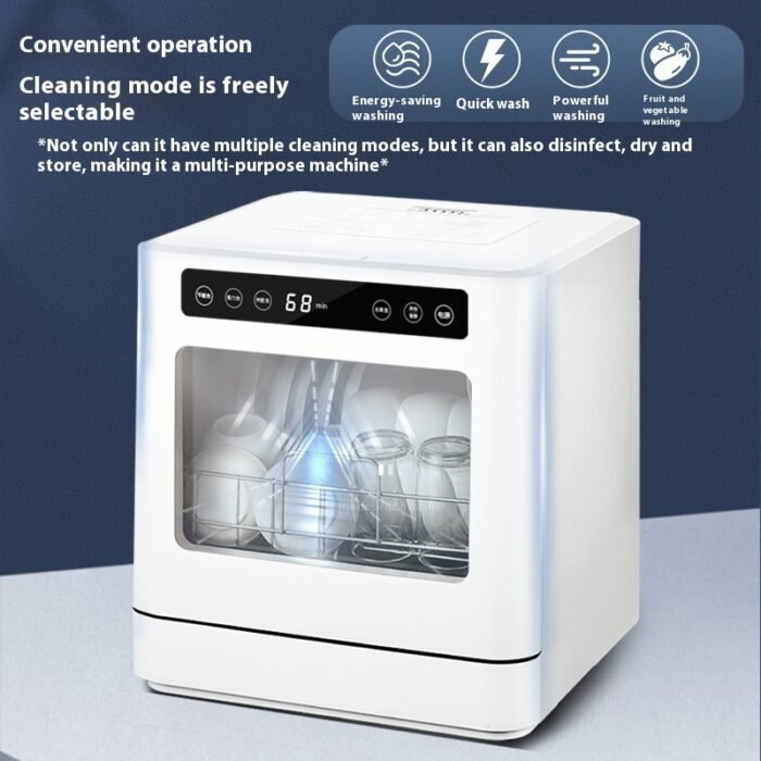 Small Desktop Household Installation-free Automatic Dishwasher - Image 1