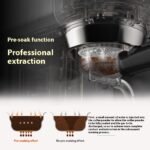 Italian American Hot And Cold Double Temperature Semi-automatic Household Coffee Machine - Image 4