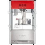 Popcorn Popper Machine 12 Oz Countertop Popcorn Maker 1440W 80 Cups Red - Image 3
