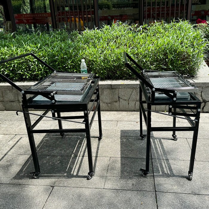 Flip BBQ Stove Courtyard Villa Charcoal - Image 2