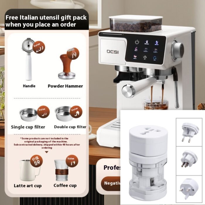 Double Extraction Coffee Machine Espresso Household Steam Milk - Image 6