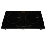 Electric Cooktop, 2 Burners, 24 Induction Stove Top, Built-in Magnetic Cooktop 1800W, 9 Heating Level Multifunctional Burner, LED Touch Screen W Child Lock  Over-Temperature Protection - Image 5