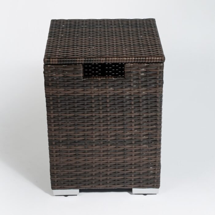 Rattan Propane Tank Cover Gas Bottle Cover Outdoor Wicker Gas Cylinder Cover - Image 9
