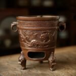Pure Copper Charcoal Stove Small Size Boiling Tea Stove