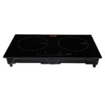 Electric Cooktop, 2 Burners, 24 Induction Stove Top, Built-in Magnetic Cooktop 1800W, 9 Heating Level Multifunctional Burner, LED Touch Screen W Child Lock  Over-Temperature Protection - Image 4