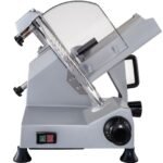 VEVOR Commercial Meat Slicer, 320W Electric Deli Food Slicer, 12 Inch Carbon Steel Blade Electric Food Slicer, 350-400RPM Meat Slicer, 0-0.6 Inch Adjustable Thickness For Meat, Cheese, Veggies, Ham - Image 3