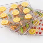 VEVOR Food Dehydrator Machine, 10 Stainless Steel Trays, 1000W Electric Food Dryer With Digital Adjustable Timer & Temperature For Jerky, Herb, Meat, Beef, Fruit, Dog Treats And Vegetables - Image 7