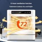 Small Desktop Household Installation-free Automatic Dishwasher - Image 2