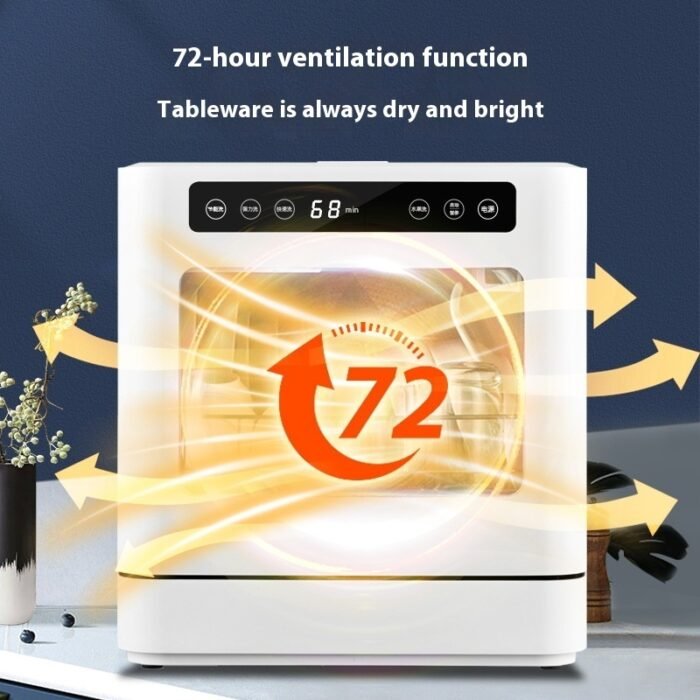 Small Desktop Household Installation-free Automatic Dishwasher - Image 2