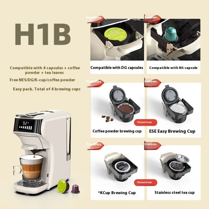 Coffee Machine Integrated Hot And Cold Dual Temperature Espresso Small Household - Image 4