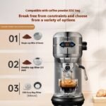 Italian American Hot And Cold Double Temperature Semi-automatic Household Coffee Machine