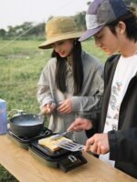 Double-fire Folding Gas Stove Picnic Cooker - Image 9