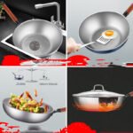32CM Cooking Pot Titanium Non-Stick - Image 5