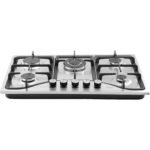 Gas Cooktop 30 Inch, Max 12250BTU 5 Burners Built-in Stainless Steel Gas Stove Top, LPG NG Convertible Dual Fuel Natural Gas Hob With Thermocouple Protection - Image 9