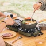 Double-fire Folding Gas Stove Picnic Cooker