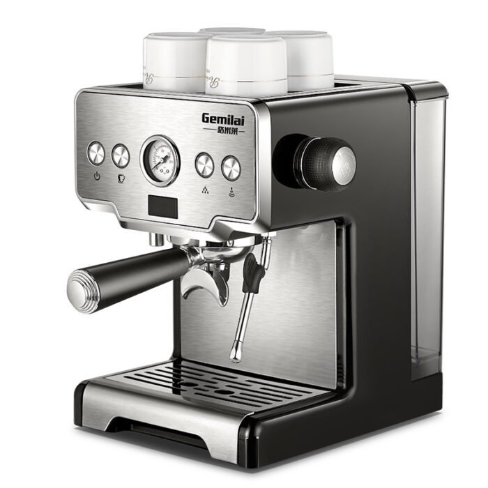 Italian Coffee Machine Household Small Manual Semi-automatic Steam Milk Frother - Image 5