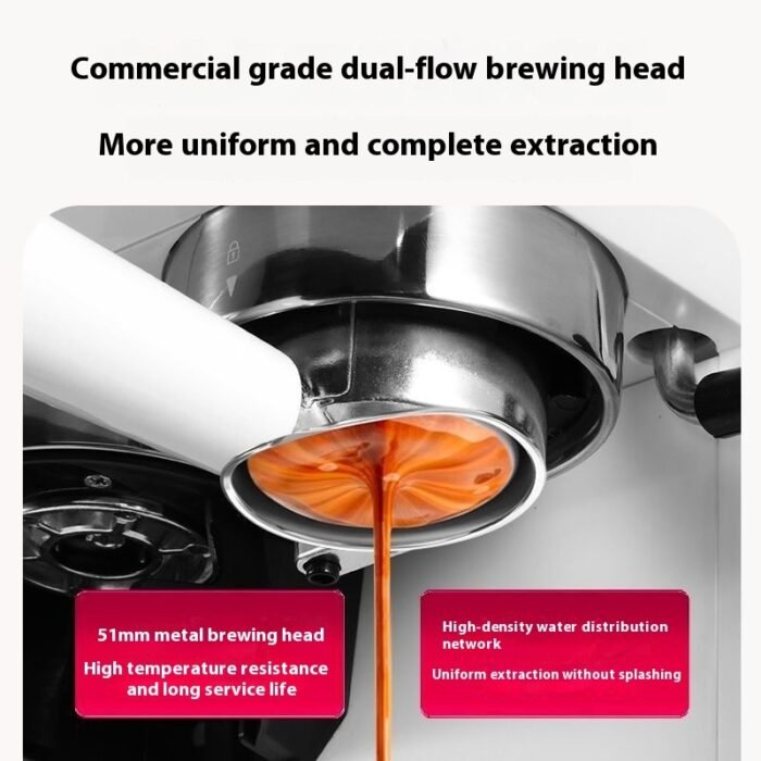 Double Extraction Coffee Machine Espresso Household Steam Milk - Image 8