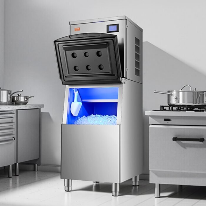 Commercial Ice Maker Machine 360 Lbs Day Self-Cleaning Ice Machine - Head Only - Image 1