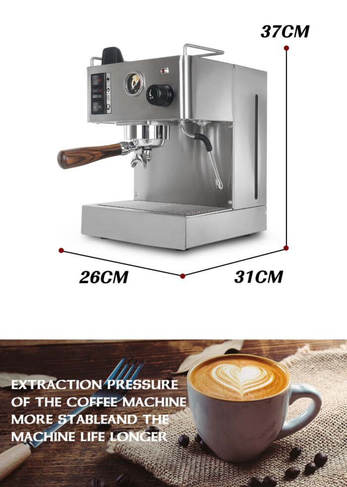 Concentrated Italian Semi-Automatic Coffee Machine - Image 4